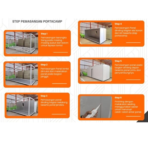 Folding Container Knockdown / Portacamp