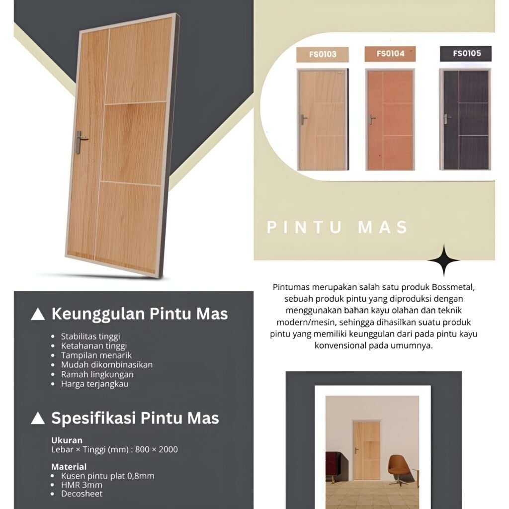 Fine Door / Pintu Mas