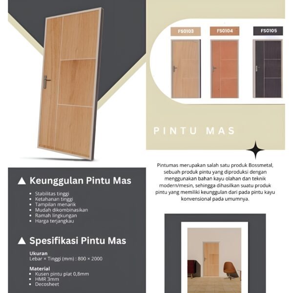 Fine Door / Pintu Mas